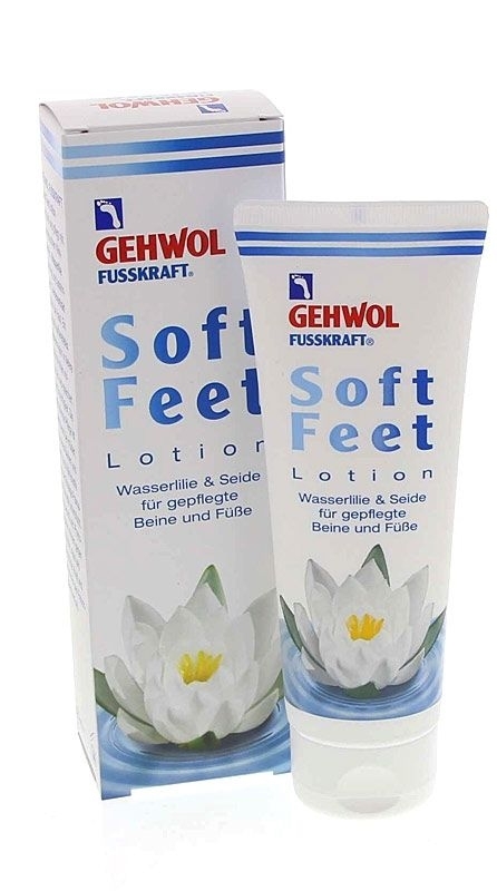 GEHWOL Fusskraft Soft Feet Lotion, Fußcreme mit Hyaluron, Wasserlilie 40ml 40 ml